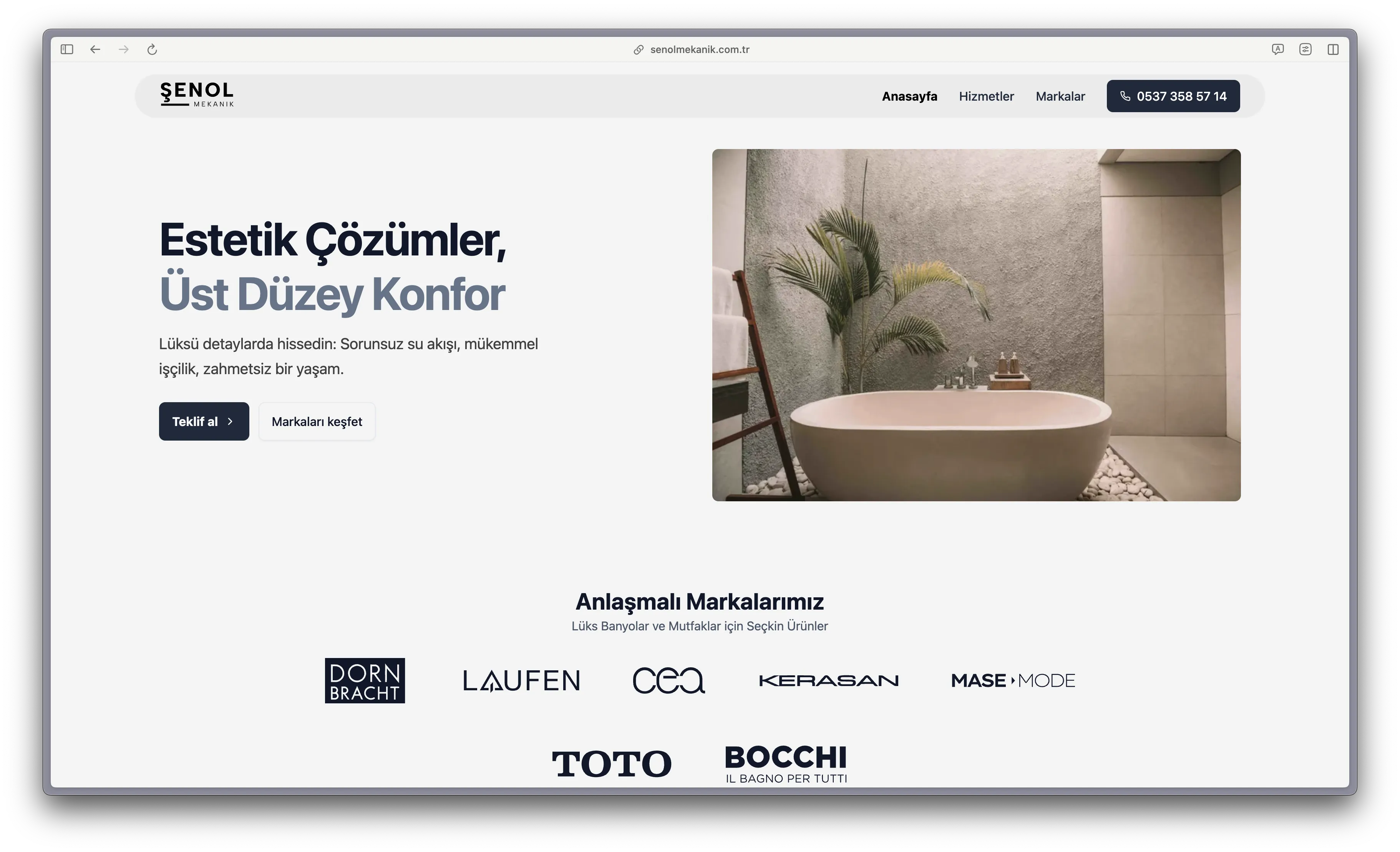 Şenol Mekanik Home Page