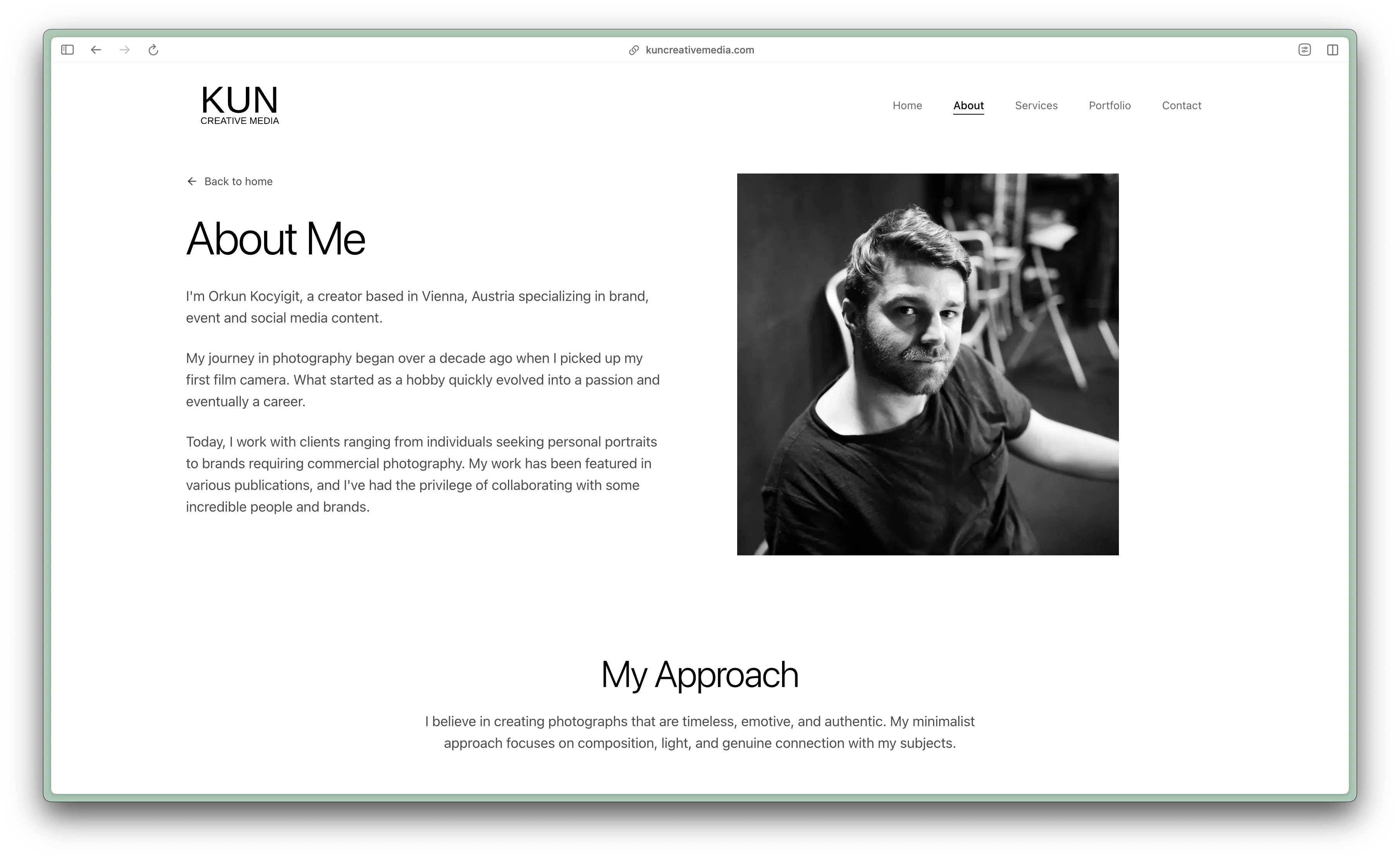 Kun Creative Media About Page